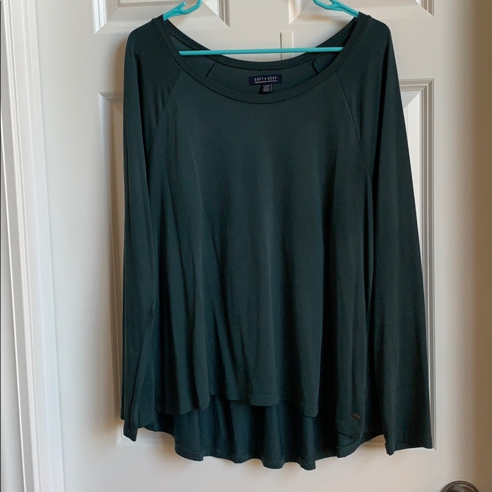 Forest green Soft & Sexy Long Sleeve